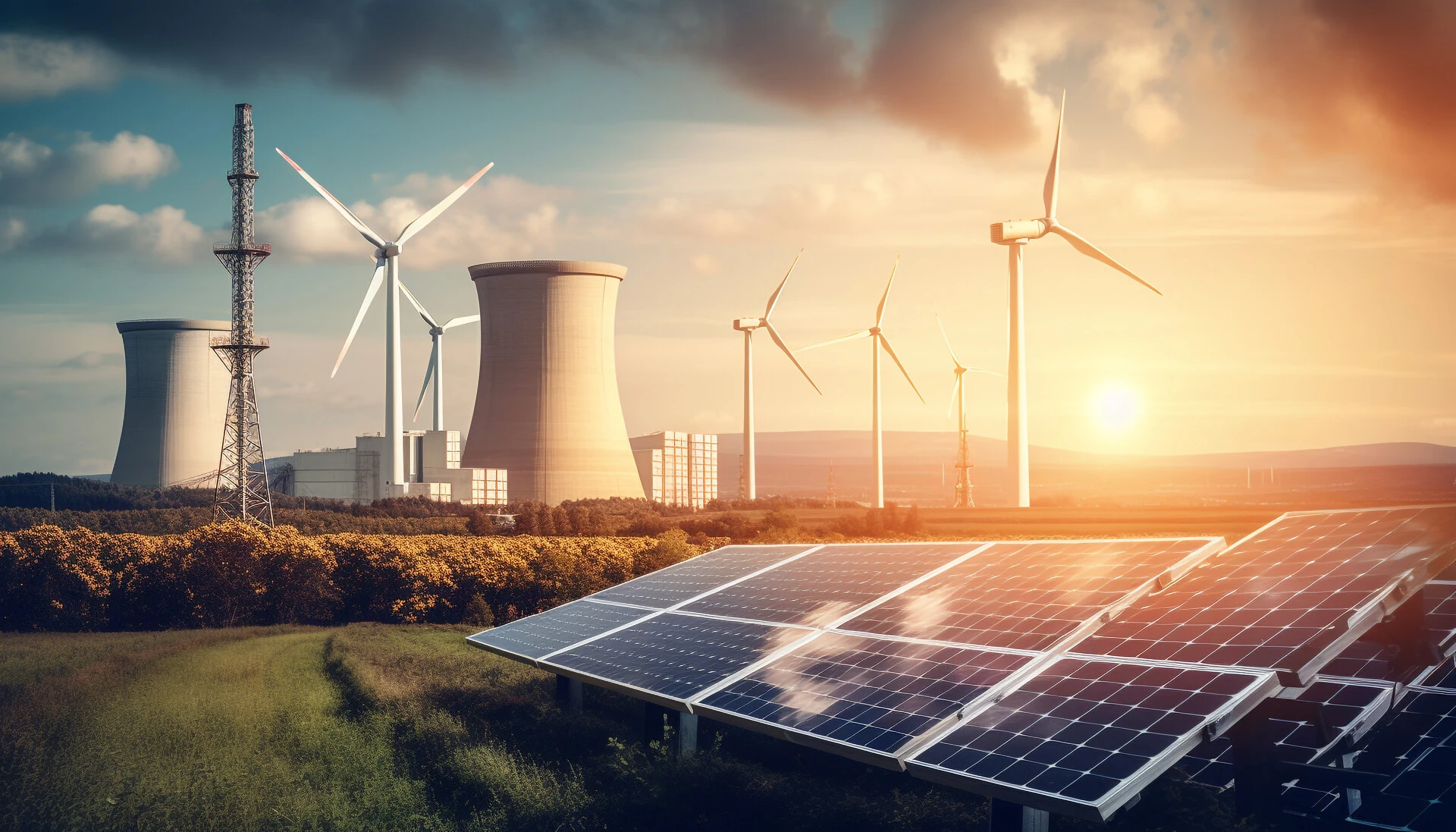 energetika/sunset-sky-powers-wind-solar-energy-generated-by-ai
